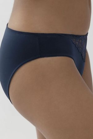 Luxurious slip NIGHT BLUE
