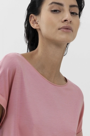 Alena shirt korte mouw CHERRY CREAM