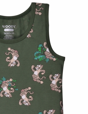 Woody jongens singlet PANTER