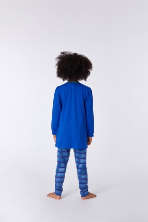 Meisjes pyjama Yorik Ijsbeer BLAUW