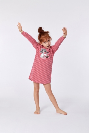 Meisjes nachtkleed Ramsy Wasbe GARNET ROSE
