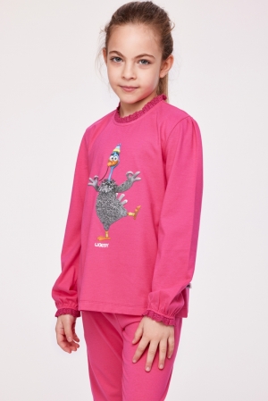 Pyjama Gudrun Kalkoen FUCHSIA