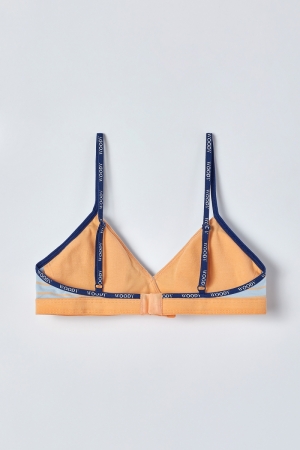 Woody Teenage bra, gestreept BLAUW