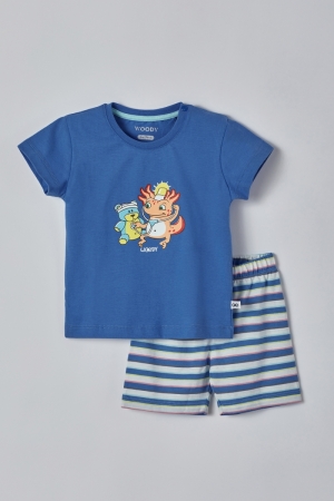Babypyjama Axel BLAUW