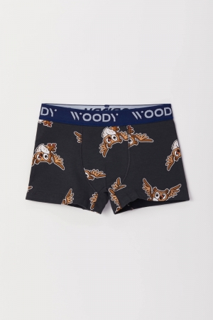 Woody jongens short, duo pak BLAUW
