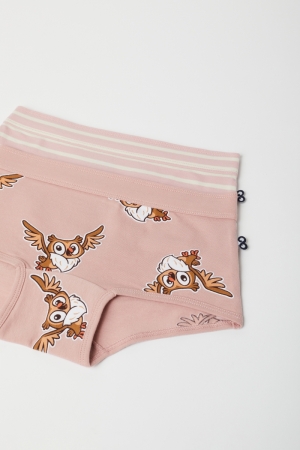 Woody meisjes short gestreept OUDROZE