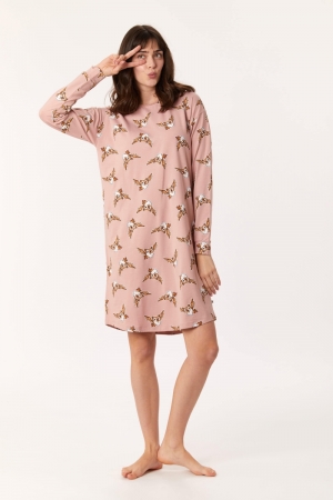 Slaapkleedje Walt Wijze Uil ROZE