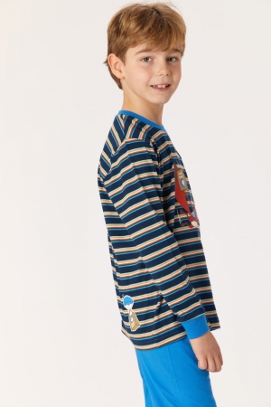 Pyjama Eekhoorn Erik BLAUW