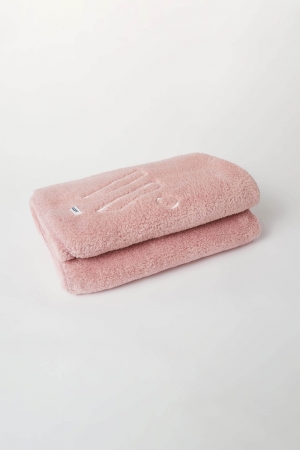 Plaid fleece ROZE