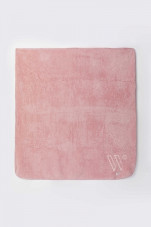 Plaid fleece ROZE