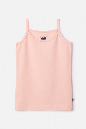 Woody meisjes singlet ROZE