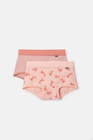 Meisjes short, duo pak ROZE