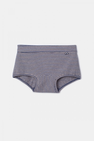 Meisjes short, duo pak BLAUW