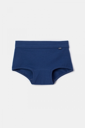 Meisjes short, duo pak BLAUW