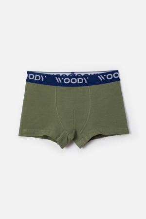 Woody jongens short, duo pak KAKI