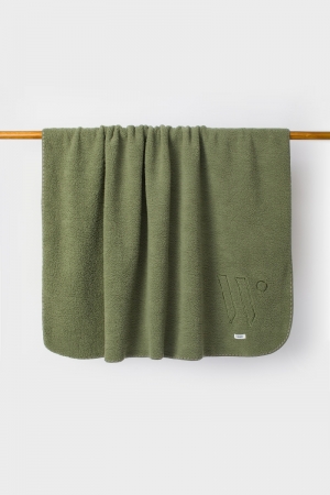 Plaid fleece KAKI
