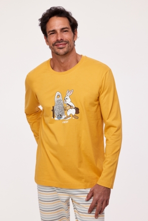 Herenpyjama Klaas GOUD