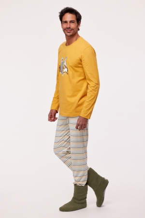 Herenpyjama Klaas GOUD