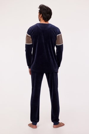 Heren huispak DONKERBLAUW