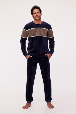Heren huispak DONKERBLAUW