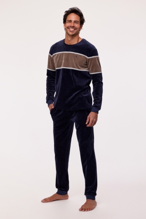 Heren huispak DONKERBLAUW