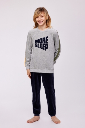 Pyjama More Sleep BLAUW