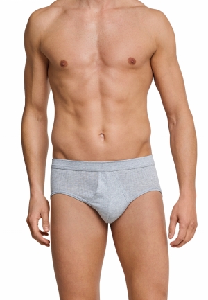 Cotton Essentials slip 2-P GRIJS