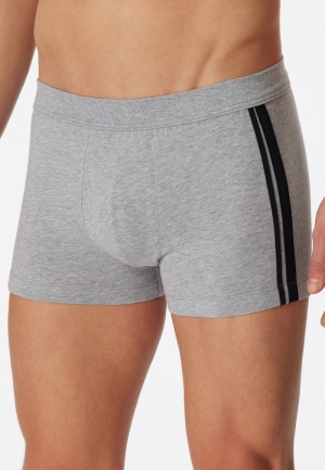 Shorts 3-pack biokatoen GRIJS