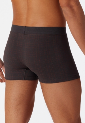 Short fijne interlock met patr ANTHRACITE