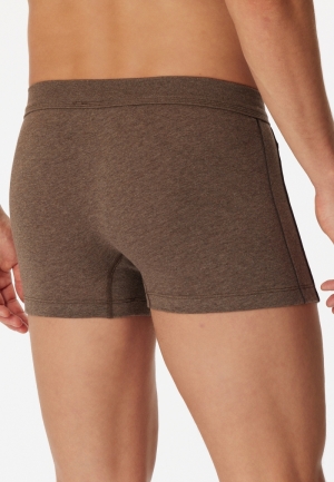 Short biologisch katoen TAUPE