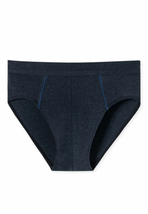 Slip biologisch katoen DONKERBLAUW