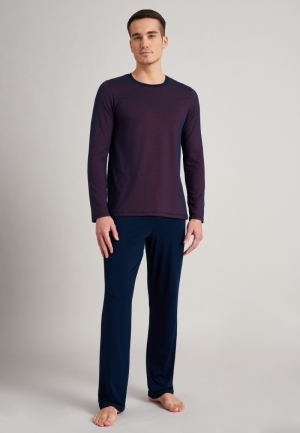Herenpyjama Piqué RED