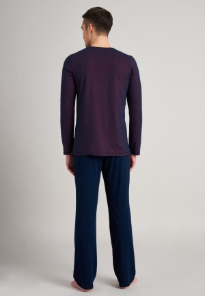 Herenpyjama Piqué RED