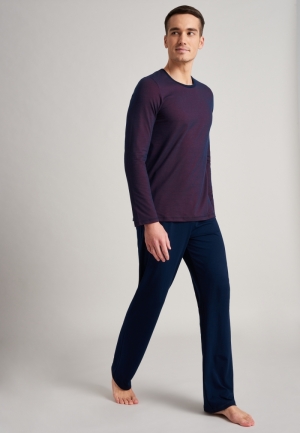 Herenpyjama Piqué RED