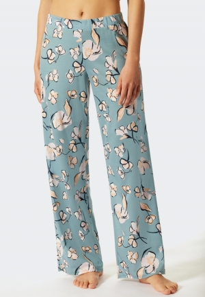 Damespyjama Modern Floral GRIJS