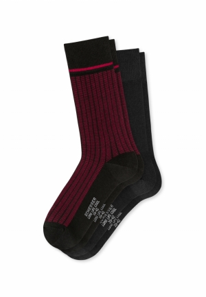 Long Life Cool herensokken ROOD