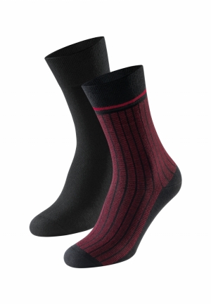 Long Life Cool herensokken ROOD