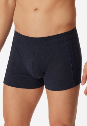 Short biologisch katoen Blauw