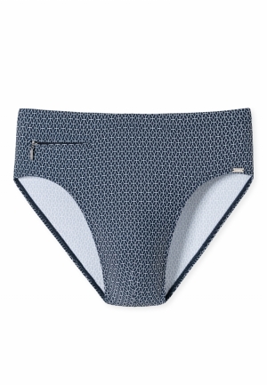 Marineland Retro zwemslip BLAUW