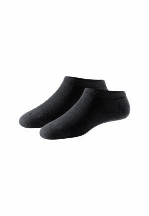 Damessneakers Organic Cotton ZWART