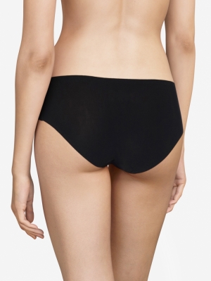 Soft stretch hipster XS-XL ZWART