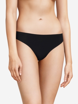 Soft Stretch String XS-XL ZWART