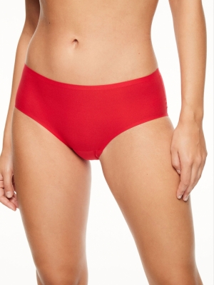 Soft stretch hipster XS-XL POPPY RED