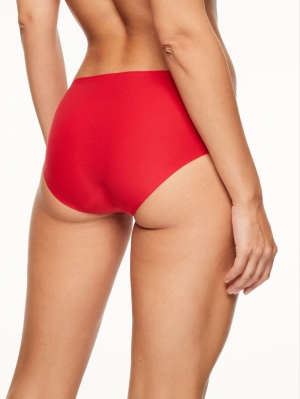 Soft stretch hipster XS-XL POPPY RED