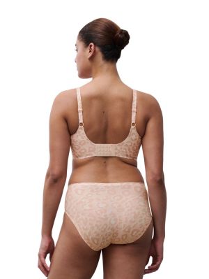 Soft Stretch High Waist Briefs LEO BLUSH