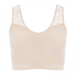 Soft Stretch Lounge Bra GOLDEN BEIGE