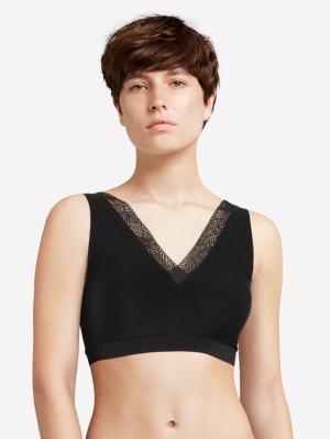 Soft Stretch Padded Wirefree ZWART