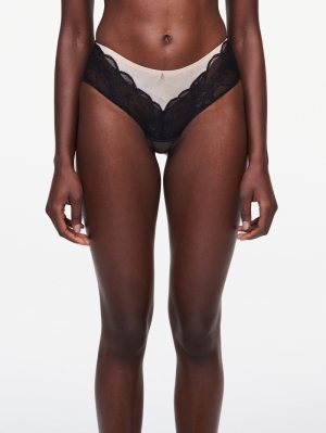 Midnight Flowers shorty ZWART