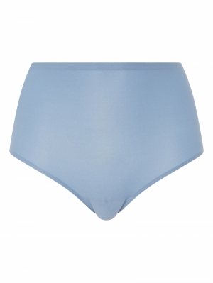 Soft stretch high waist briefs MISTY GREY