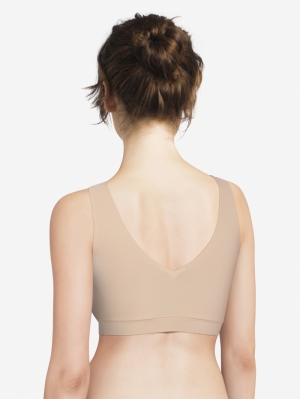 Soft Stretch Padded Top GOLDEN BEIGE